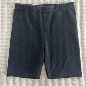 Girl’s black biker shorts, 5